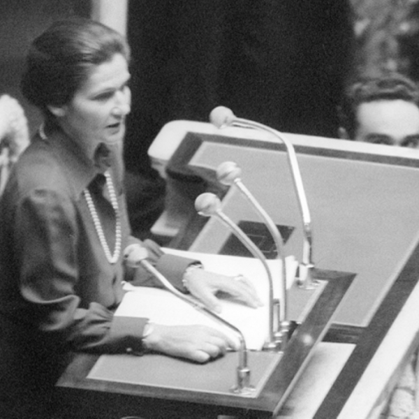 Simone Veil: How an Auschwitz survivor and conservative politician won the battle for abortion rights in France.