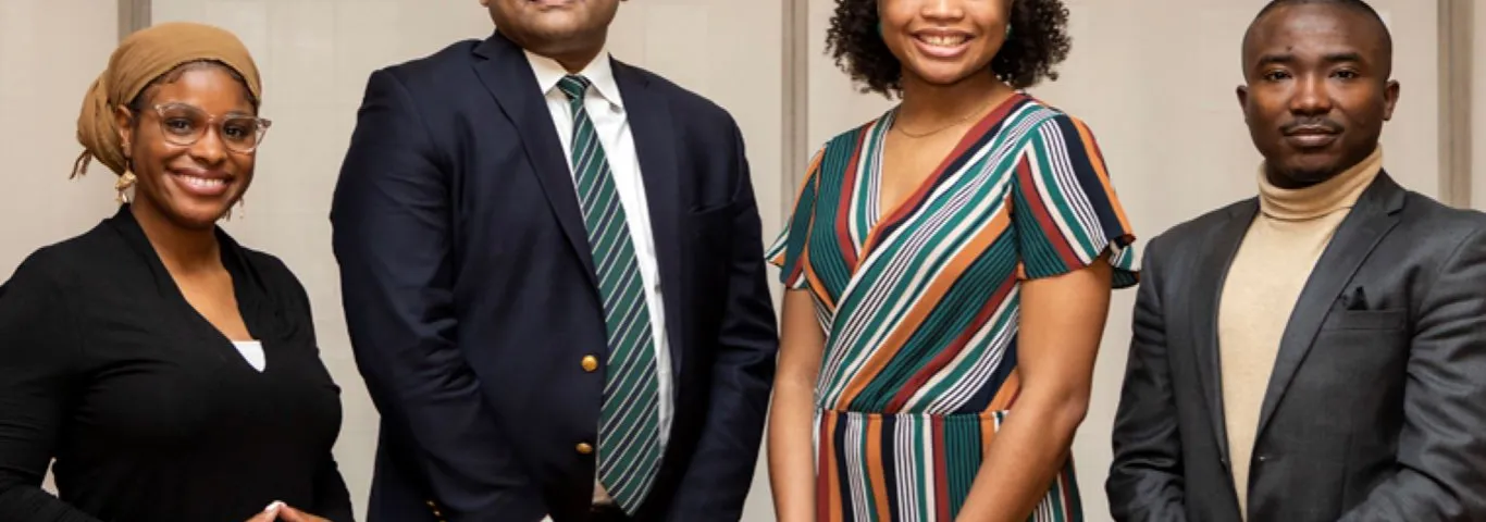 Four inducted into Bouchet Graduate Honor Society