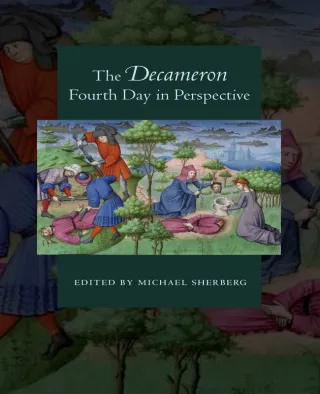 Jacket cover of The Decamerion fourth day in perspective